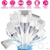 7 In 1 Electric Razor for Women Lady Hair Removal Epilators for Leg Face Arm Bikini Armpit Public Hairs IPX6 Wet and Dry Use Cordless Rechargeable Who